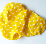 Dish Cover Set - Yellow Polka Dot